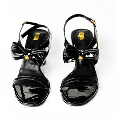 Chanel Lambskin Black Sandal
