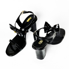 Chanel Lambskin Black Sandal